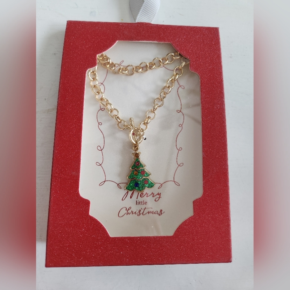 Christmas Tree Bracelet BNIB